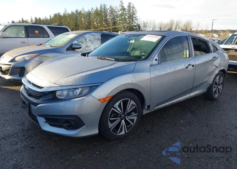 2016 Honda Civic Ex-L from USA, damaged, VIN 19XFC1F78GE213095